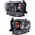 For Toyota Tundra Headlight 2018 2019 Driver And Passenger Side Pair/set Halogen New. Price: $415.17.