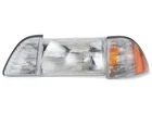 1987-1993 Ford Mustang Gt Lx Stock Driver Headlight W/ Amber Sides Used. Price: $50.00.