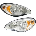 For 2006-2010 Chrysler Pt Cruiser Headlight Driver And Passenger Side Pair Dot New. Price: $160.08.