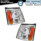 Headlight Assembly Set Fits 03-06 Cadillac Escalade Esv Ext New. Price: $309.22.