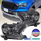 Fits 2019-2022 Ford Ranger Headlight Halogen Black 19-21 Xlt Lamp New. Price: $247.98.