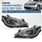 Chrome Hid Headlight For 2017-2020 Chrysler Pacifica W/led Drl Left+right Pair New. Price: $242.49.