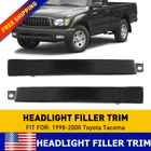 For 1998-2000 Toyota Tacoma Front Bumper Grille Headlight Filler Panels Trim Set New. Price: $15.99.