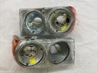 New Pair Of Headlights For Mercedes R107 380SL 450SL 560SL. Price: $724.50.