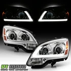 2007-2012 Gmc Acadia Chrome Led Tube Projector Headlights Headlamps Left+right New. Price: $239.99.