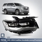 Led Headlight For 2021-2024 Cadillac Escalade Luxury/premium Passenger Side New. Price: $249.90.