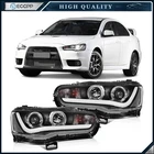 Eccpp Led Headlights Assembly For Mitsubishi Lancer 2.0L 2.4L 2008-2017 Pair New. Price: $240.99.