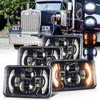Colight 4X6" Led Headlights Drl Halo Turn Signal Truck Ford Probe Kenworth New. Price: $79.99.