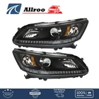 Headlights Headlamps W/o Led Drl Fit For Honda Accord 2013-2015 Lh+rh Side Pair New. Price: $91.35.