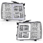 PIT66 Led Drl Headlights Fit 2007-2013 Silverado 1500, 07-14 2500 3500 Hd H... New. Price: $230.03.