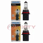 2 Pc Philips High Low Beam Headlight Bulbs For Honda Civic Passport Wagovan Ys New. Price: $14.07.