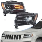 Vland Full Led Headlights For 2011-2013 Jeep Grand Cherokee W/sequential Pair New. Price: $279.44.