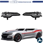 For Chevy Camaro 1SS 2SS Rs 2019 21-2024 Lh&rh Headlight Black Led Clear New. Price: $348.29.