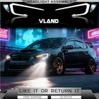 Vland Led Reflector Headlights For 2015-2021 Subaru Wrx &sti W/animation Seq New. Price: $664.00.