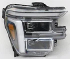 Oem Passenger Side Led Headlamp Ford F150 RL3Z-13008-E Bright Bezel Used. Price: $680.00.