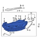 For Volkswagen Passat 20-22 561941036B Front Right Headlight Assembly New. Price: $1309.60.