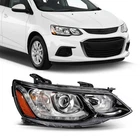 Scitoo Right Side Headlight For 2017-2020 Chevrolet Sonic 1.4L 1.6L 1.8L Black New. Price: $290.99.