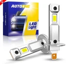 Autoone H1 Led Headlight Bulb Conversion Kit Hi/lo Beam Super Bright 6500K White New. Price: $37.14.