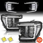 For 2021-2023 Gmc Yukon Xl Sle Slt Headlight Pair Full Led Drl Assembly New. Price: $305.99.