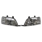 Headlight Pair Honda Cr-v 97-01 Chrome Housing 33151-S10-A01 New. Price: $318.99.