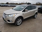 Used Left Headlight Assembly Fits: 2018 Ford Escape Halogen W/led Accent Blacked. Price: $130.00.