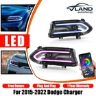 7 Color Vland Rgb Led Headlights For 2015-2023 Dodge Charger Sequential Turn L+r New. Price: $376.19.
