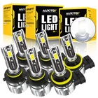 Auxito 9005 9006 H11 Combo Led Headlight Kit Bulb White High Low Beam Fog Lights New. Price: $49.99.