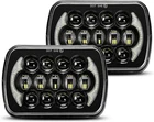 105W 1000% Bright Black H6054 5X7 7X6 Led Headlights Drl Anti-glare Hi/low Seale New. Price: $120.95.
