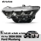 Full Led Headlight 2024-2026 Ford Mustang W/drl Left Driver Side PR3Z13008X New. Price: $295.99.