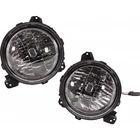 For 2018-2024 Jeep Wrangler Headlight Driver And Passenger Side Pair Capa New. Price: $262.10.