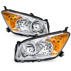 Headlights For 2009-2012 Toyota RAV4 Chrome Amber Headlamps Left Right Pair New. Price: $69.98.