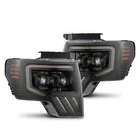 09-14 Ford F150 F-150 Alpha Black Luxx MK2 Led Projector Headlights Headlamp New. Price: $640.00.