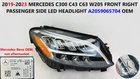 2019 - 2023 Mercedes C300 C43 C63 W205 Front Right Led Headlight A2059065704 New. Price: $700.00.