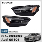 For 2021-2025 Audi SQ5 Left Driver Right Passenger Led Headlight W/o Matrix New. Price: $835.99.