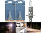 Sylvania Basic H1 55W Two Bulbs Halogen Head Light Low Beam Replacement Lamp Oe New. Price: $28.75.