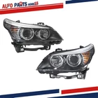 Pair Headlight For Bmw 528I 2008-2010 Halogen Type Projector Clear Lens Lh+rh New. Price: $436.93.