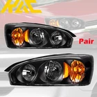 For 2004-2008 Chevy Malibu Headlights Assembly Reflector Lamps Replacement Black New. Price: $81.49.