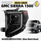 Fits For 2022-2026 Gmc Sierra 1500 Elevation Pro Sle Full Led Headlight Driver New. Price: $192.93.