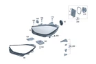 Genuine Mercedes-benz Lamp Unit 206-906-30-05 New. Price: $2352.30.