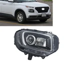 Fit 2020-2025 Hyundai Venue Headlight Halogen Headlamp Chrome Right Side W/o Drl New. Price: $102.50.