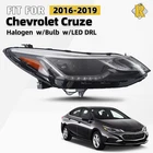 Projector Halogen Headlight With Led Drl W/ Bulb Right For 2016-2019 Chevy Cruze New. Price: $92.99.