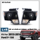 2013 2014 Ford F-150 Hid/xenon Headlight W/ Black Trim Left+right Pair New. Price: $422.99.