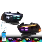 Upgrade Rgb Led Drl For Dodge Charger 2011-2014 Multicolor Projector Headlights New. Price: $249.99.