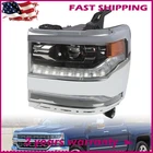Full Led Headlight Chrome Lh For 2016-2018 Chevy Silverado 1500 Driver Side New. Price: $141.82.