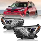 16-18 Toyota RAV4 Halogen Headlights Pair Left Driver & Right Passenger New. Price: $249.85.