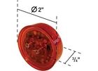 Uni-bond Lighting LED2000-4A 2" Round Amber Marker Lamp 4-DIODE New. Price: $29.49.