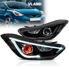 Vland Drl Projector Headlight For 11-16 Hyundai Elantra Md Avante Red Demon Eyes New. Price: $300.00.