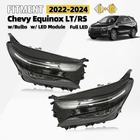 Full Headlight For 2022-2024 Chevy Equinox Lt/rs W/led Drl Left+right Pair New. Price: $245.00.
