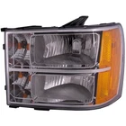 Driver Side Capa Certified Headlight Fits 2007-2014 Gmc Sierra All Models 1500 New. Price: $120.19.