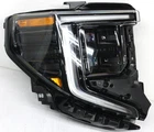 Oem Right Passenger Side Led Headlamp For Gmc Sierra AT4X Dark Trim 85604124 Used. Price: $382.50.